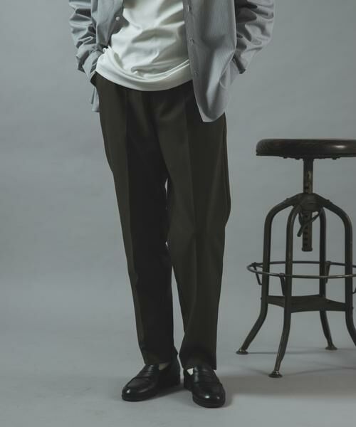 URBAN RESEARCH ITEMS / アーバンリサーチ アイテムズ パンツ | Brush Twill センタープレス パンツ | 詳細2