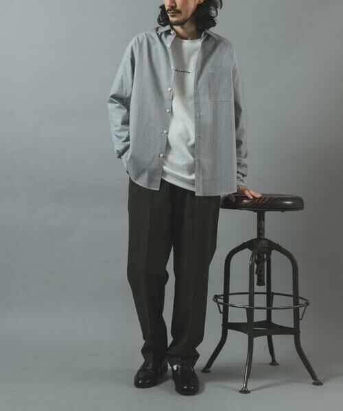 URBAN RESEARCH ITEMS / アーバンリサーチ アイテムズ パンツ | Brush Twill センタープレス パンツ | 詳細8
