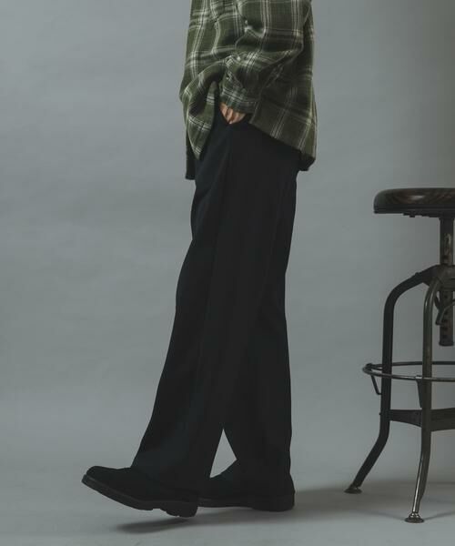 URBAN RESEARCH ITEMS / アーバンリサーチ アイテムズ パンツ | Brush Twill センタープレス パンツ | 詳細23