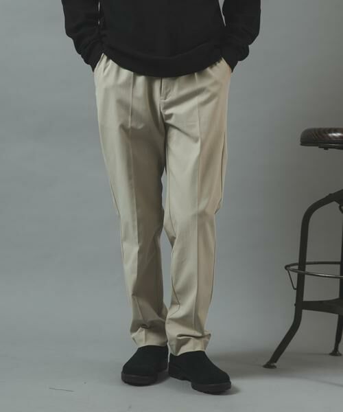 URBAN RESEARCH ITEMS / アーバンリサーチ アイテムズ パンツ | Brush Twill センタープレス パンツ | 詳細30