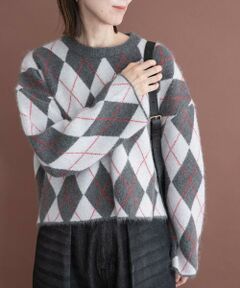 URBAN RESEARCH ITEMS / アーバンリサーチ アイテムズ ニット・セーター | アーガイルジャカードニット