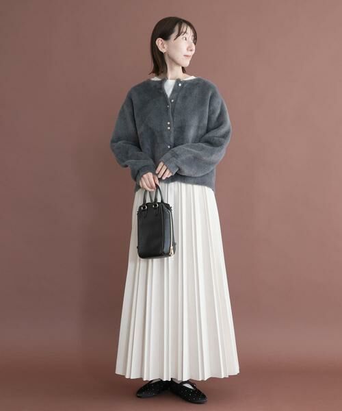 URBAN RESEARCH ITEMS / アーバンリサーチ アイテムズ ロング・マキシ丈スカート | フェイクスエードプリーツスカート | 詳細21
