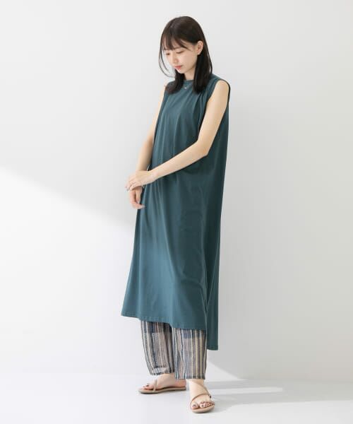 極美品　ストレートロングワンピース　グリーン　アーバンリサーチ　M ノースリーブ Amazon.co.jp: [アーバンリサーチ] ワンピース ドレス 『一部WEB