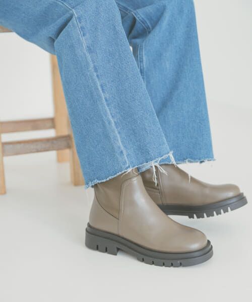 ＊＊URBAN RESEARCH ITEMS / アーバンリサーチ アイテムズ ブーツ（ショート丈） | トラックソールストレッチブーツ（OLV）