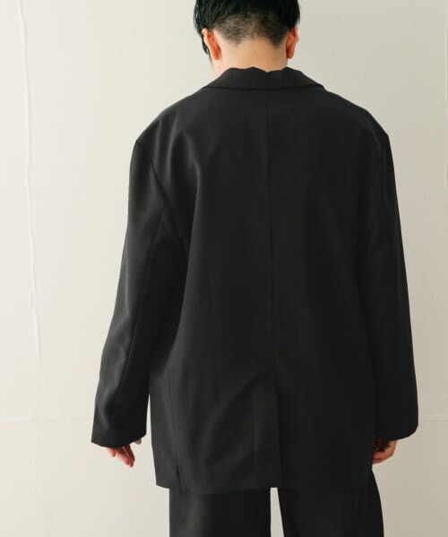 【URBAN RESEARCH】ブラックスーツ サイズ42 セール】『イージーケア』LIFE STYLE TAILOR ストレッチオックス