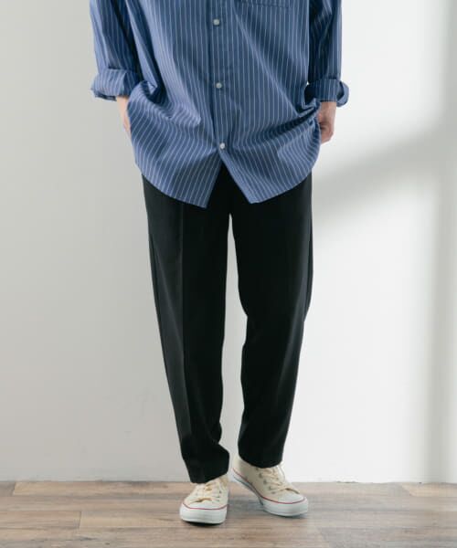 ＊＊URBAN RESEARCH ITEMS / アーバンリサーチ アイテムズ その他パンツ | TRスラックス（BLK）