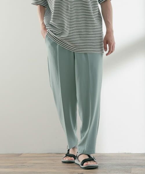 ＊＊URBAN RESEARCH ITEMS / アーバンリサーチ アイテムズ その他パンツ | TRスラックス（GRN）