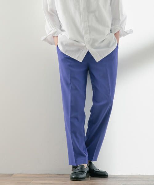 ＊＊URBAN RESEARCH ITEMS / アーバンリサーチ アイテムズ その他パンツ | TRスラックス（BLU）