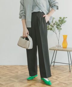 ウォッシャブルストレートパンツ