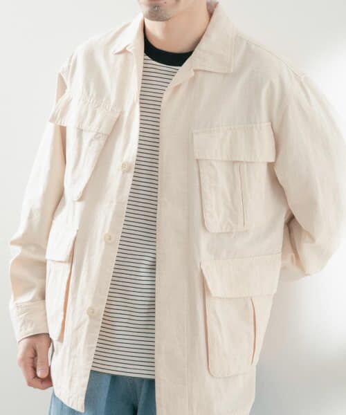 ＊＊URBAN RESEARCH ITEMS / アーバンリサーチ アイテムズ ミリタリージャケット・コート | Jungle Fatigue Cotton Jacket（BEG）