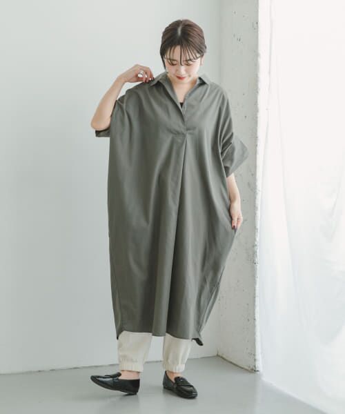セール】 ドルマンシャツワンピース （ワンピース）｜＊＊URBAN