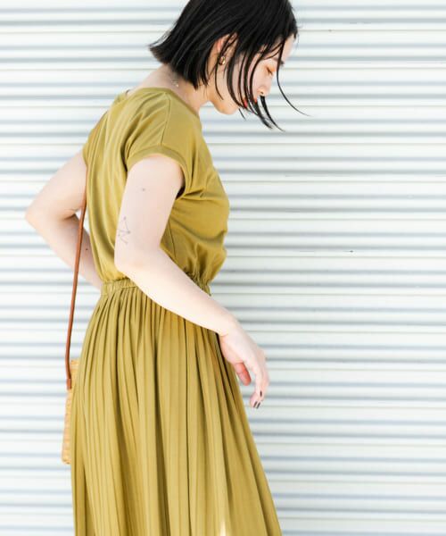 ＊＊URBAN RESEARCH ITEMS / アーバンリサーチ アイテムズ ワンピース | ウエストギャザープリーツワンピース（MTD）