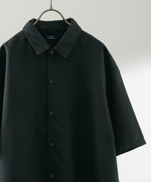 atelier uneplace ショートスリーブリネンシャツ atelier uneplace ショートスリーブリネンシャツ