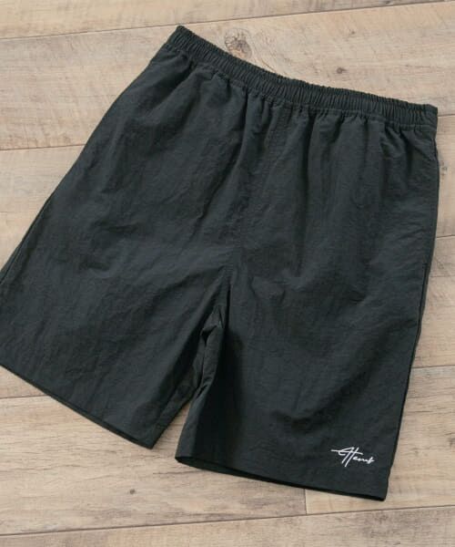 ＊＊URBAN RESEARCH ITEMS / アーバンリサーチ アイテムズ ショート・ハーフ・半端丈パンツ | 撥水加工 オールラウンドナイロンショーツ（BLK）