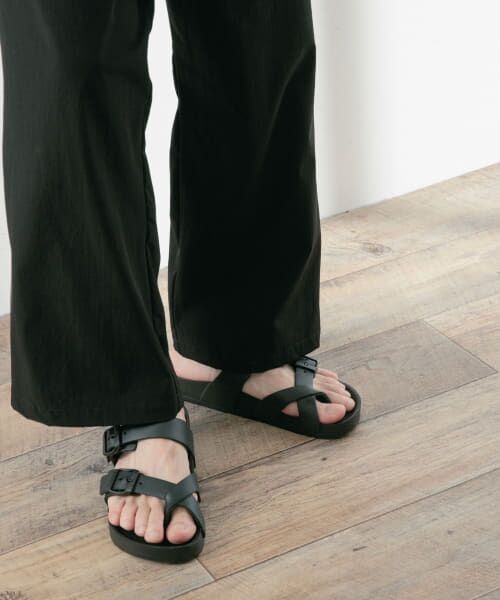 ＊＊URBAN RESEARCH ITEMS / アーバンリサーチ アイテムズ サンダル | KITO　EVA Belted Sandals（BLK）