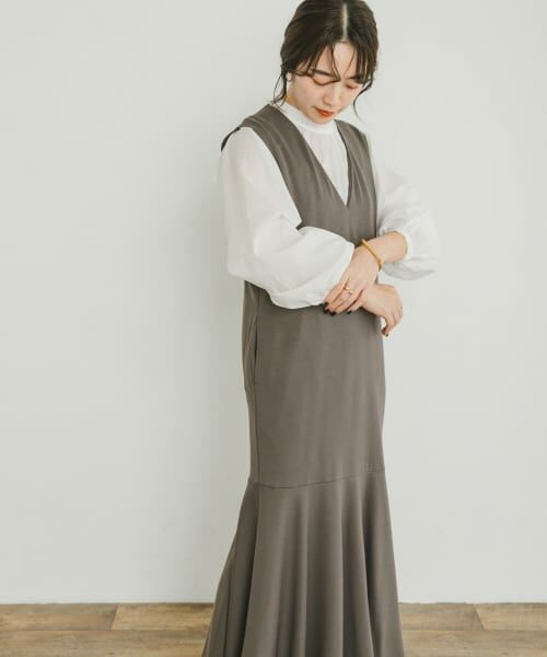 ＊＊URBAN RESEARCH ITEMS / アーバンリサーチ アイテムズ ワンピース | ポンチティアードワンピース（MOC）