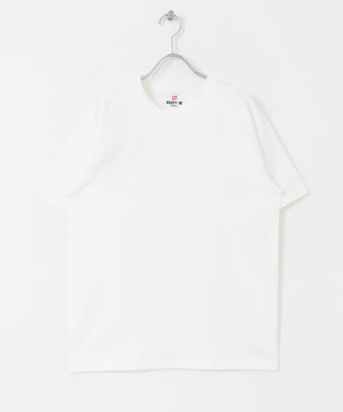 ＊＊URBAN RESEARCH ITEMS / アーバンリサーチ アイテムズ Tシャツ | HANES　BEEFY T-SHIRTS 1P（WHT）
