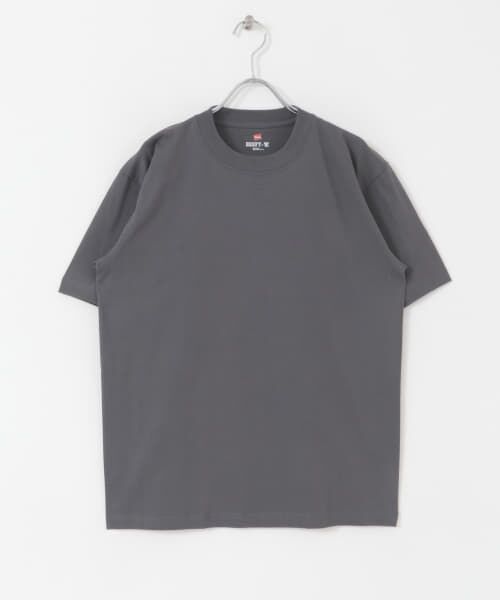 ＊＊URBAN RESEARCH ITEMS / アーバンリサーチ アイテムズ Tシャツ | HANES　BEEFY T-SHIRTS 1P（D.GRY）