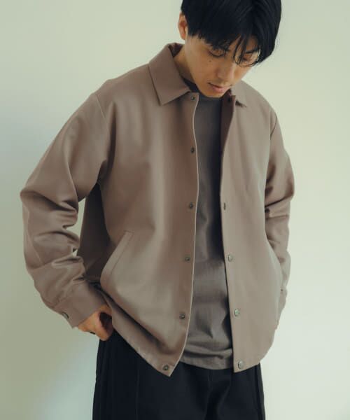 セール】 ストレッチ×ウォッシャブル TRコーチジャケット