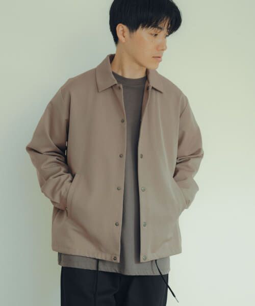 セール】 ストレッチ×ウォッシャブル TRコーチジャケット
