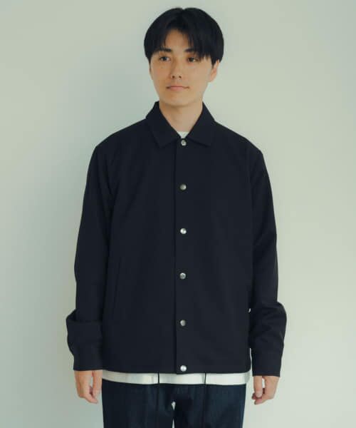 セール】 ストレッチ×ウォッシャブル TRコーチジャケット