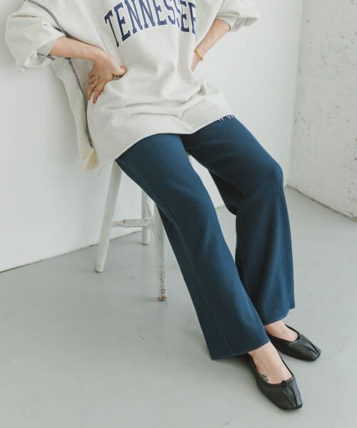 ＊＊URBAN RESEARCH ITEMS / アーバンリサーチ アイテムズ その他パンツ | ワッフルイージーパンツ（NVY）