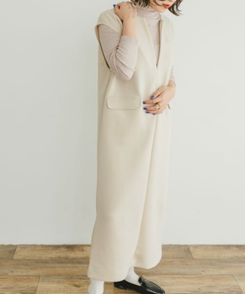 ＊＊URBAN RESEARCH ITEMS / アーバンリサーチ アイテムズ ワンピース | インナーセットダンボールジャンスカ（IVO）