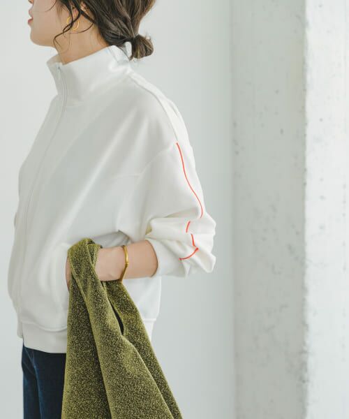 ＊＊URBAN RESEARCH ITEMS / アーバンリサーチ アイテムズ その他アウター | トラックジャケット（WHT）