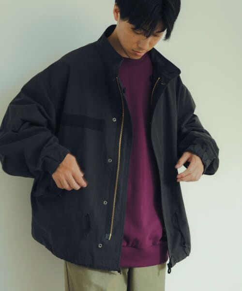 モカ　中綿ライナー付 フードレスモッズコート urban research モカ 中綿ライナー付 フードレスモッズコート urban research