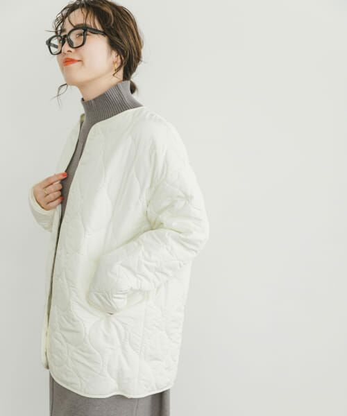 ☆美品☆//ダウン/ジャケット/ホワイト/キルティング J.PRESS YORK STREET ダウンジャケット ダウン 「UNISEX