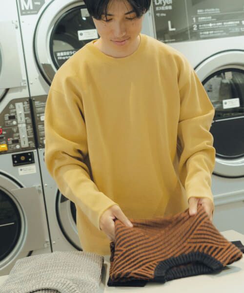 ＊＊URBAN RESEARCH ITEMS / アーバンリサーチ アイテムズ ニット・セーター | 『抗菌』『UVカット』マシンウォッシャブルミラノリブニットインナーセット（YEL）