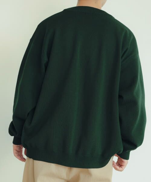URBAN RESERCH ウォッシャブルミラノリブプルオーバー URBAN RESERCH ウォッシャブルミラノリブプルオーバー