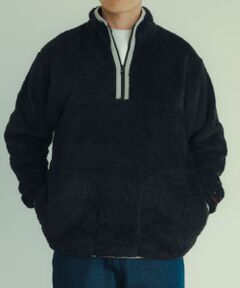 Healthknit　Sherpa Fleece Half-Zip Jacket