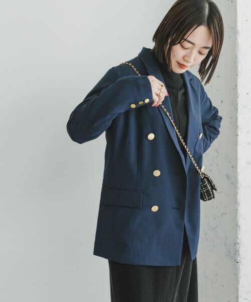 ＊＊URBAN RESEARCH ITEMS / アーバンリサーチ アイテムズ その他アウター | ダブルジャッケット（NVY）