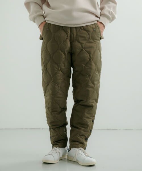 ＊＊URBAN RESEARCH ITEMS / アーバンリサーチ アイテムズ その他パンツ | TAION　BUTTON PARACHUTE DOWN PANTS（D.OLV）