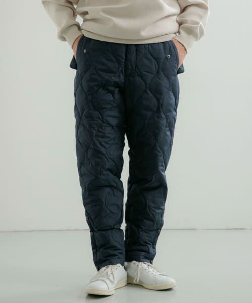＊＊URBAN RESEARCH ITEMS / アーバンリサーチ アイテムズ その他パンツ | TAION　BUTTON PARACHUTE DOWN PANTS（D.NVY）