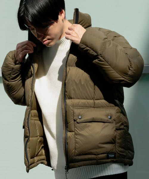 ジャケット・アウター DIANTE Hoodie down vest jacket Khaki Down vest with detachable hood – HOCHUSOBITAKE