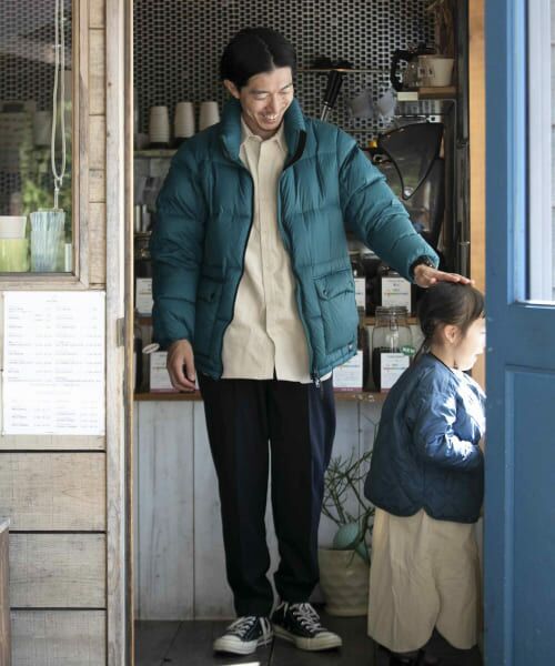 ジャケット・アウター argue Cocoon Coat Vest TAION PACKABLE VOLUME DOWN JACKET （ダウンジャケット・ベスト