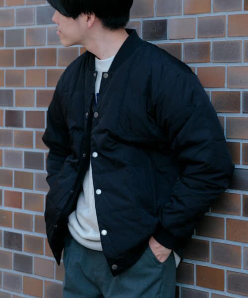 ＊＊URBAN RESEARCH ITEMS / アーバンリサーチ アイテムズ ダウンジャケット・ベスト | TAION　SC STUDIUM DOWN JACKET（BLK）