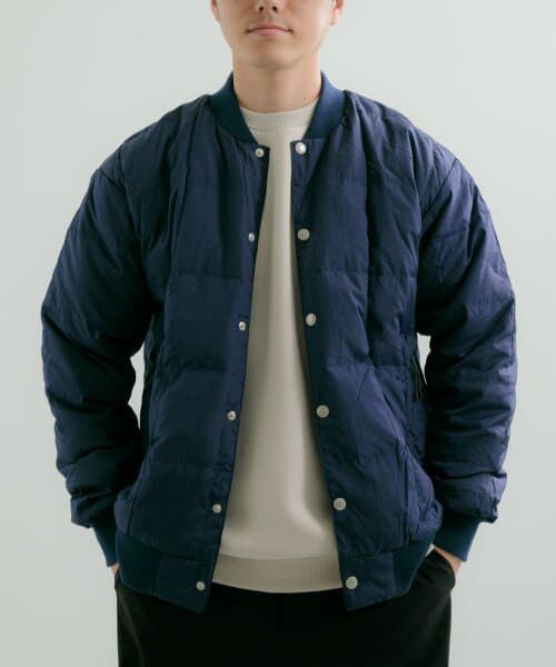 ＊＊URBAN RESEARCH ITEMS / アーバンリサーチ アイテムズ ダウンジャケット・ベスト | TAION　SC STUDIUM DOWN JACKET（NVY）