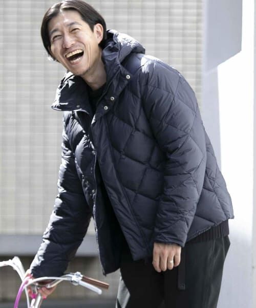 ＊＊URBAN RESEARCH ITEMS / アーバンリサーチ アイテムズ ダウンジャケット・ベスト | TAION　PACKABLE HOOD DOWN JACKET（D.NVY）