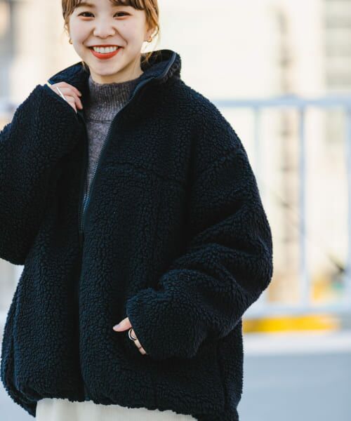 セール】 スタンドボアブルゾン （ブルゾン）｜＊＊URBAN RESEARCH