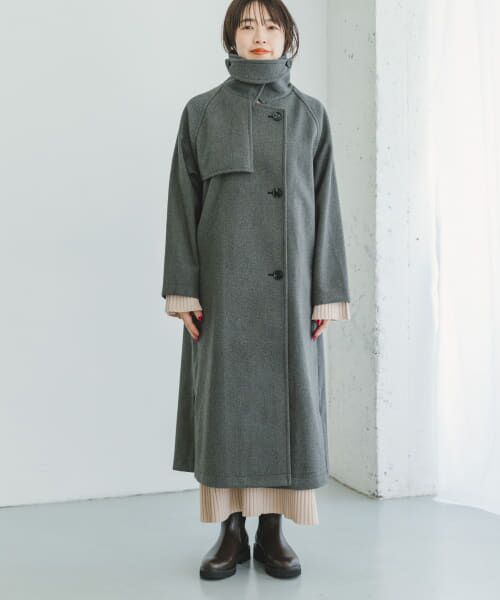 emmi ヘリンボーン　コート emmi（エミ）】2022年冬の新作アウターウェアコレクションを公開