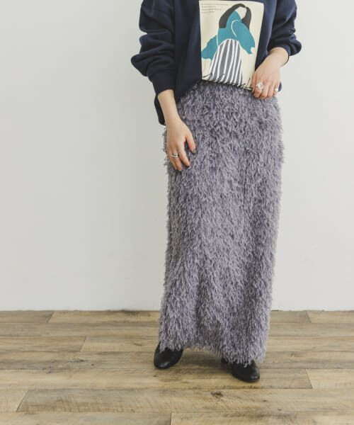 HANAEMORI タイトスカート 11A3定価23000円 AMBIDEX Store △11.36ozムラ糸デニム ミディアムタイトスカート
