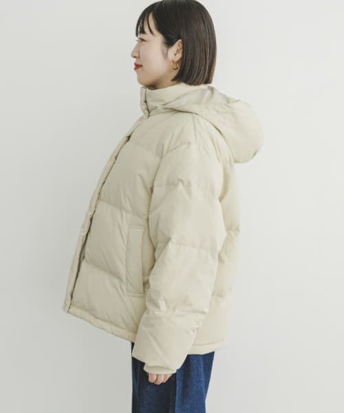 新品　アーバンリサーチ　撥水ダウンジャケット　アイボリーベージュ　ダウン80%！ URBAN RESEARCH Sonny Label（アーバンリサーチサニーレーベル