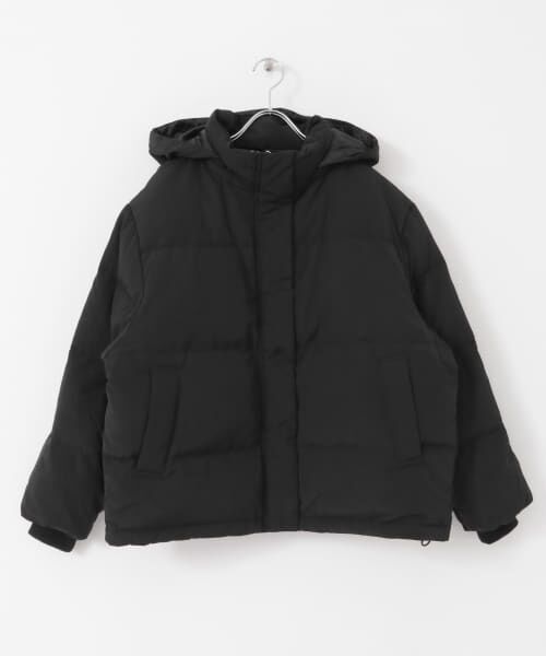 ブラック ダウンジャケット Lサイズ　アーバンリサーチ　メンズ URBAN RESEARCH（アーバンリサーチ）の「WIDE DAD DOWN PARKA