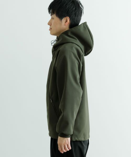 セール】 『防風』裏フリースWzip ボンディングパーカー