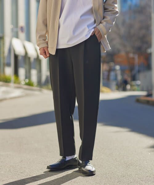 ＊＊URBAN RESEARCH ITEMS / アーバンリサーチ アイテムズ その他パンツ | 速乾×冷感 高機能トラウザー（BLK）