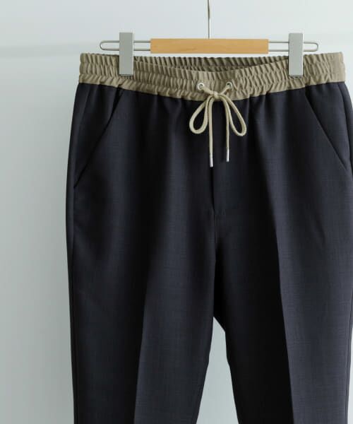 ＊＊URBAN RESEARCH ITEMS / アーバンリサーチ アイテムズ その他パンツ | ポリエステルトロ イージーパンツ（BLK）