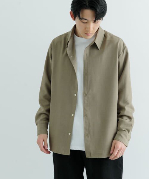 セール】 ポリエステルトロ ロングスリーブ シャツ （シャツ
